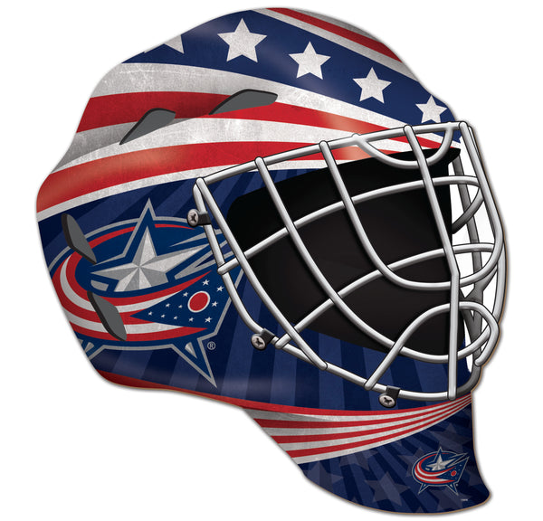 Wholesale NHL / H1008-12in Helmet / H1008-Columbus Blue Jackets