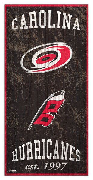 Wholesale NHL / H1011-Heritage 6x12 / H1011-Carolina Hurricanes