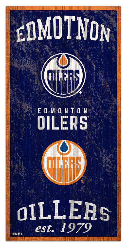 Wholesale NHL / H1011-Heritage 6x12 / H1011-Edmonton Oilers