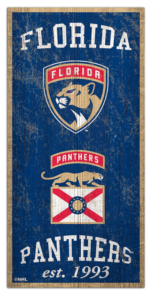 Wholesale NHL / H1011-Heritage 6x12 / H1011-Florida Panthers