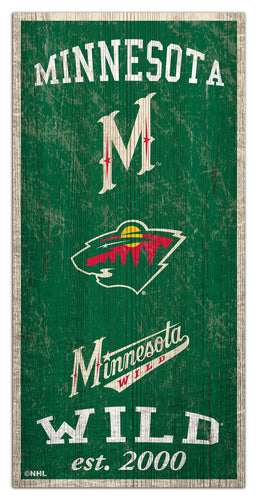 Wholesale NHL / H1011-Heritage 6x12 / H1011-Minnesota Wild