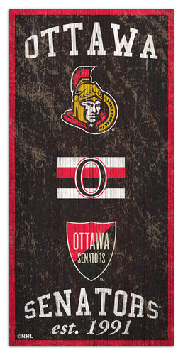 Wholesale NHL / H1011-Heritage 6x12 / H1011-Ottawa Senators