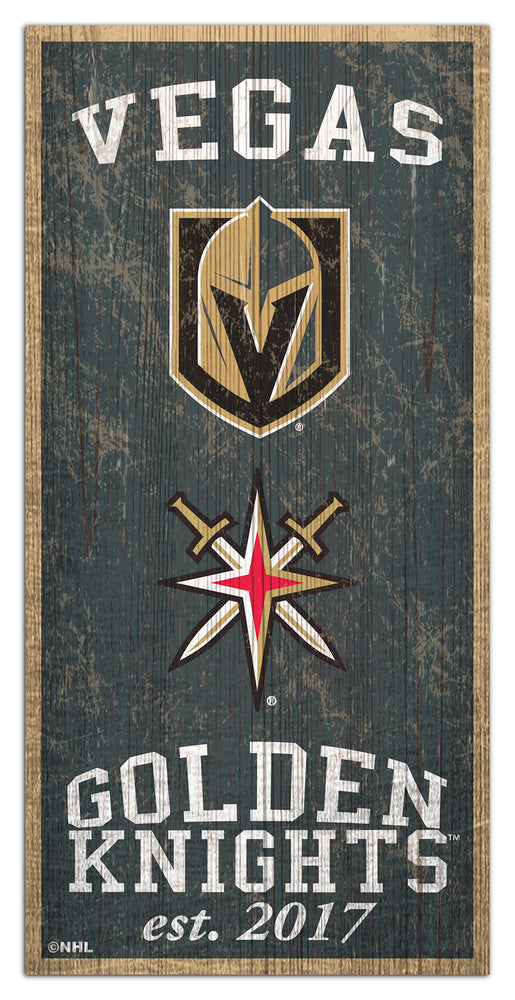 Wholesale NHL / H1011-Heritage 6x12 / H1011-Vegas Golden Knights