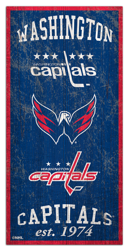 Wholesale NHL / H1011-Heritage 6x12 / H1011-Washington Capitals