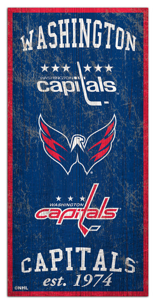 Wholesale NHL / H1011-Heritage 6x12 / H1011-Washington Capitals