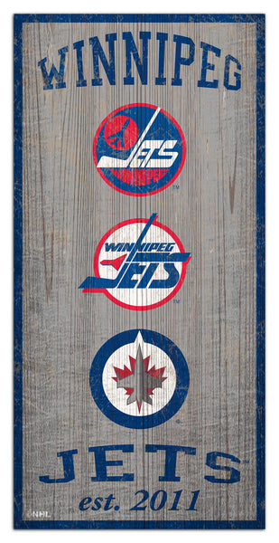 Wholesale NHL / H1011-Heritage 6x12 / H1011-Winnipeg Jets