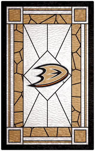 Wholesale NHL / H1017-Stained Glass 11x19 / H1017-Anaheim Ducks