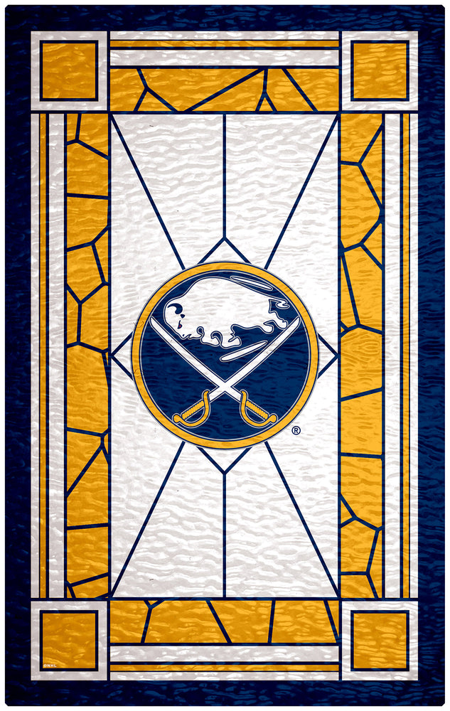 Wholesale NHL / H1017-Stained Glass 11x19 / H1017-Buffalo Sabres