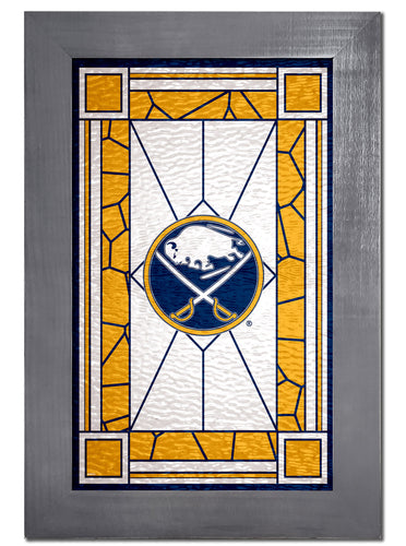 Wholesale NHL / H1017F-Stained Glass with frame / H1017-Buffalo Sabres