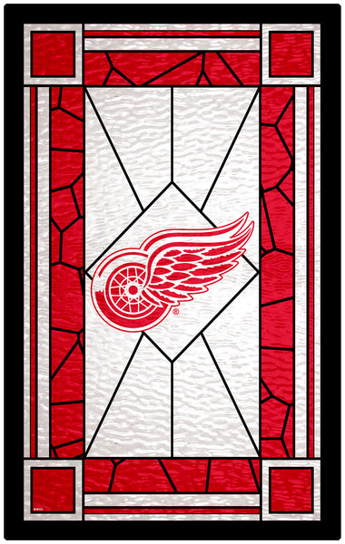 Wholesale NHL / H1017-Stained Glass 11x19 / H1017-Detroit Red Wings