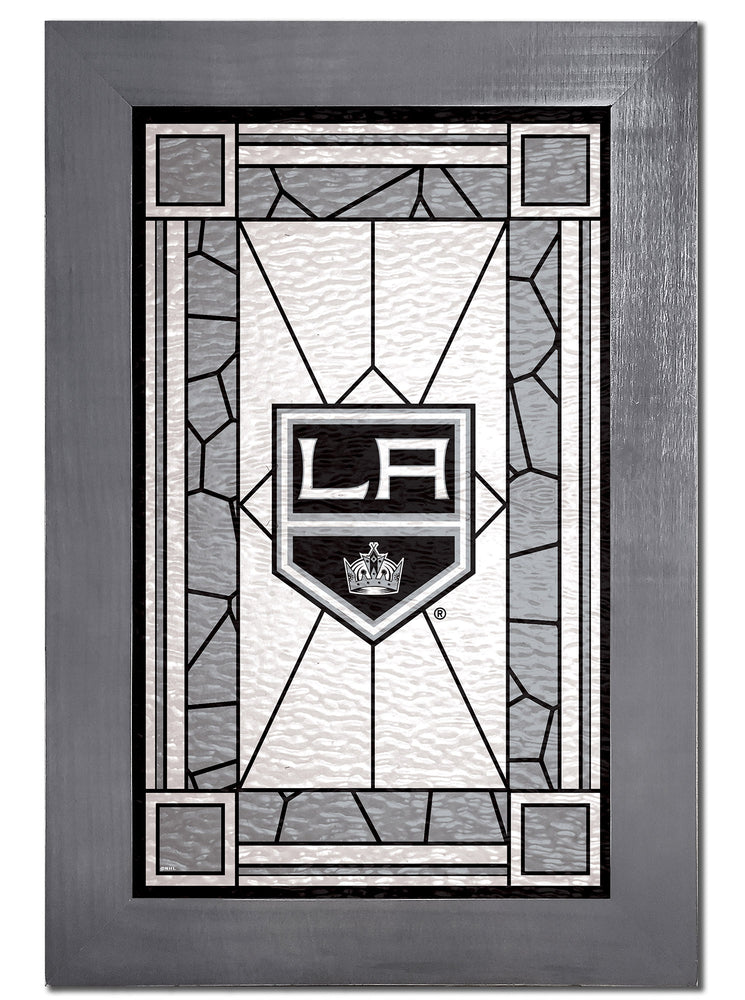 Wholesale NHL / H1017F-Stained Glass with frame / H1017-Los Angeles Kings