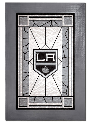 Wholesale NHL / H1017F-Stained Glass with frame / H1017-Los Angeles Kings