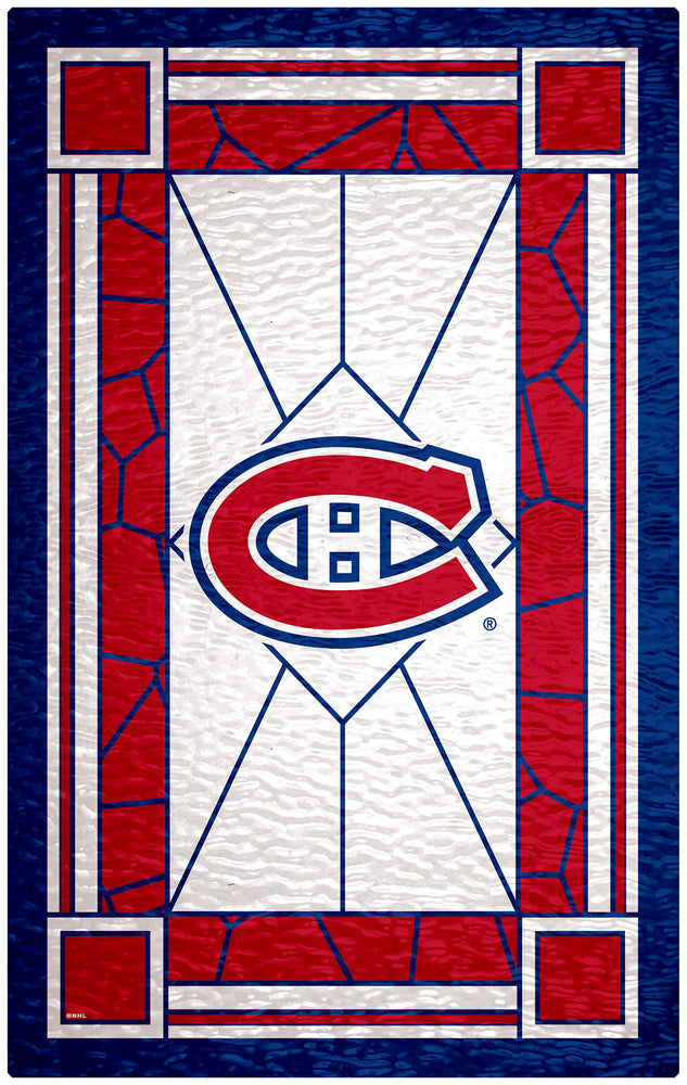 Wholesale NHL / H1017-Stained Glass 11x19 / H1017-Montreal Canadiens