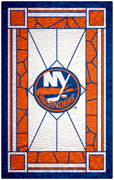 Wholesale NHL / H1017-Stained Glass 11x19 / H1017-New York Islanders