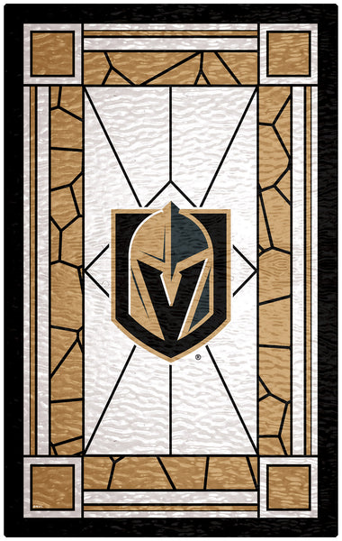 Wholesale NHL / H1017-Stained Glass 11x19 / H1017-Vegas Golden Knights