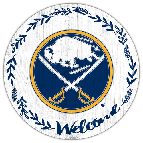 Wholesale NHL / H1019-Welcome 12in Circle / H1019-Buffalo Sabres