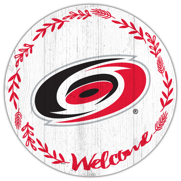 Wholesale NHL / H1019-Welcome 12in Circle / H1019-Carrolina Hurricanes
