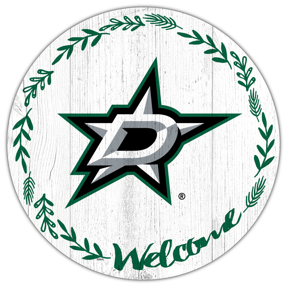 Wholesale NHL / H1019-Welcome 12in Circle / H1019-Dallas Stars