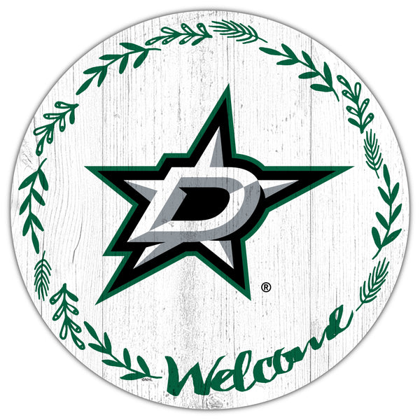 Wholesale NHL / H1019-Welcome 12in Circle / H1019-Dallas Stars