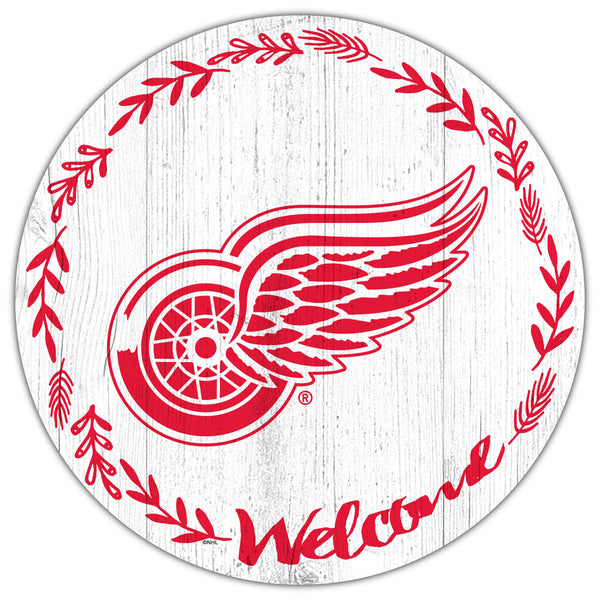 Wholesale NHL / H1019-Welcome 12in Circle / H1019-Detroit Red Wings