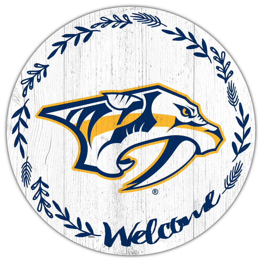 Wholesale NHL / H1019-Welcome 12in Circle / H1019-Nashville Predators