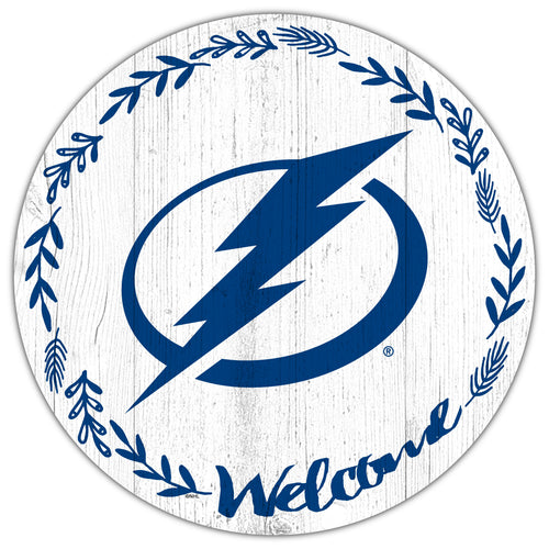 Wholesale NHL / H1019-Welcome 12in Circle / H1019-Tampa Bay Lightning