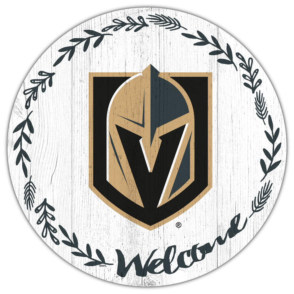 Wholesale NHL / H1019-Welcome 12in Circle / H1019-Vegas Golden Knights