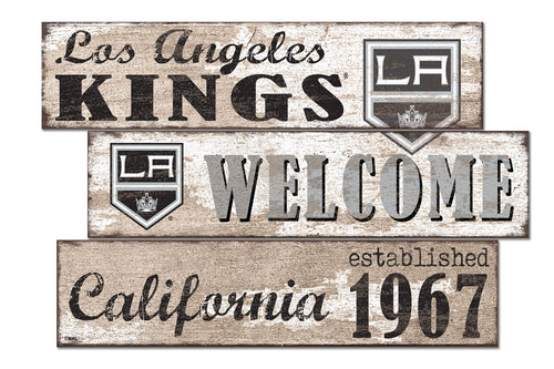 Wholesale NHL / H1027-Welcome 3 Plank / H1027-Los Angeles Kings