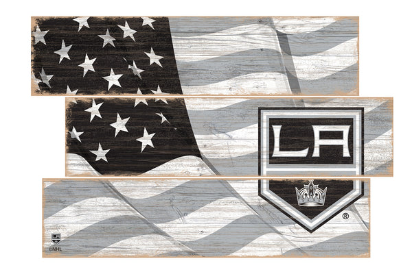 Wholesale NHL / H1028-Flag 3 Plank / H1028-Los Angeles Kings