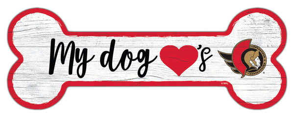 Wholesale NHL / H1029-Dog Bone 12in / H1029-Ottawa Senators