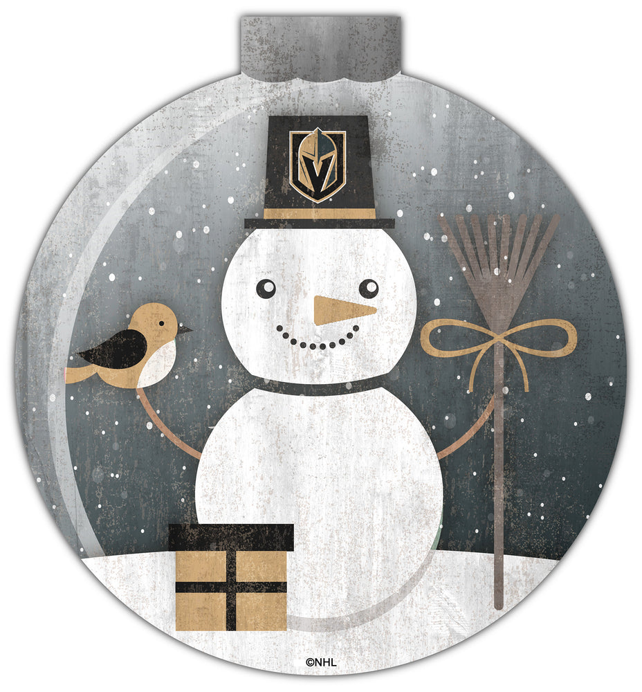 Wholesale NHL / H1031-Snow Globe 12in Wall Art / H1031-Vegas Golden Knights