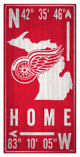 Wholesale NHL / H1034-Coordinate 6x12 / H1034-Detroit Red Wings