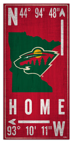Wholesale NHL / H1034-Coordinate 6x12 / H1034-Minnesota Wild