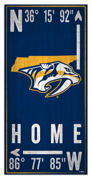 Wholesale NHL / H1034-Coordinate 6x12 / H1034-Nashville Predators