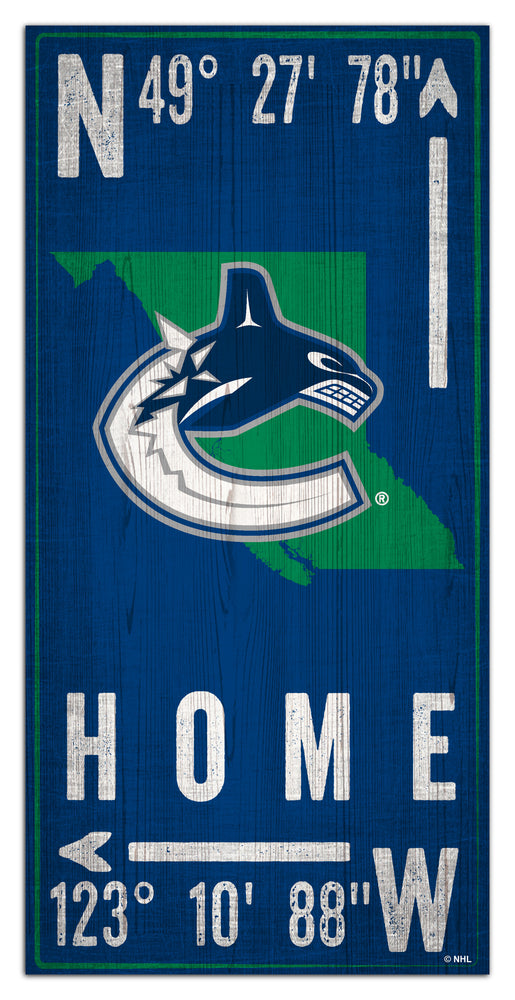 Wholesale NHL / H1034-Coordinate 6x12 / H1034-Vancouver Canucks