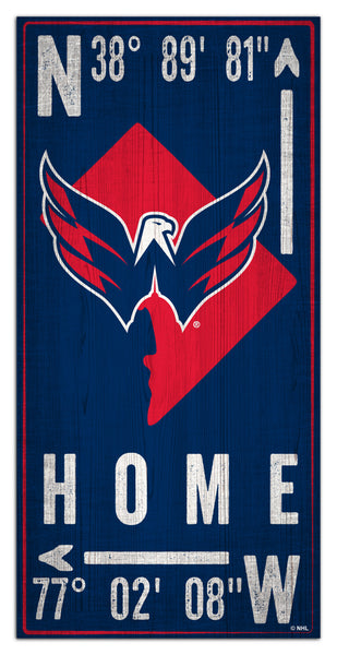 Wholesale NHL / H1034-Coordinate 6x12 / H1034-Washington Capitals