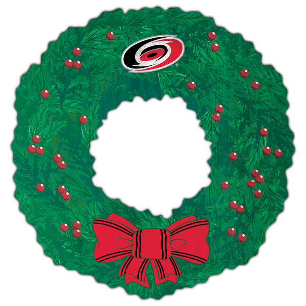 Wholesale NHL / H1048-Team Wreath 16in / H1048-Carolina