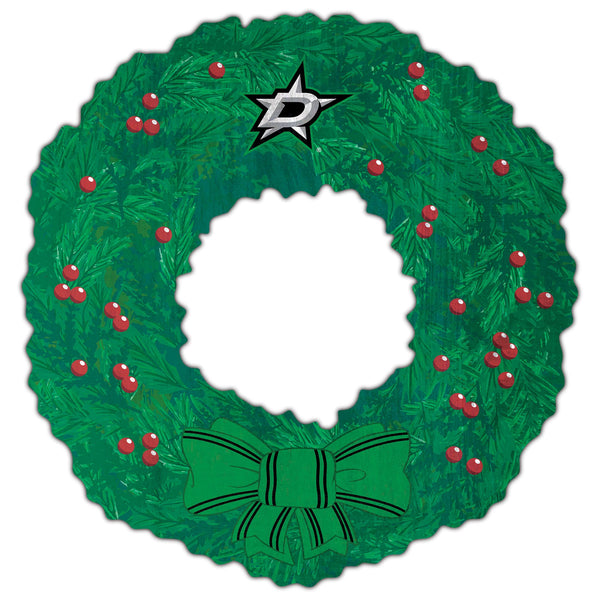 Wholesale NHL / H1048-Team Wreath 16in / H1048-Dallas