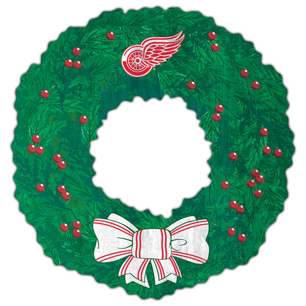 Wholesale NHL / H1048-Team Wreath 16in / H1048-Detroit