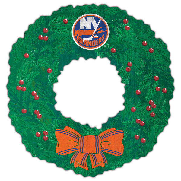 Wholesale NHL / H1048-Team Wreath 16in / H1048-New York