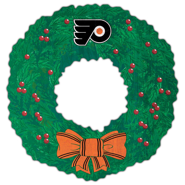 Wholesale NHL / H1048-Team Wreath 16in / H1048-Philadelphia