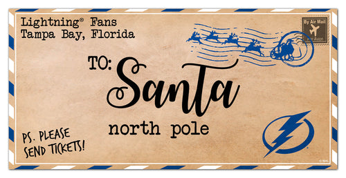 Wholesale NHL / H1051-To Santa 6x12 / H1051-Tampa Bay Lightning