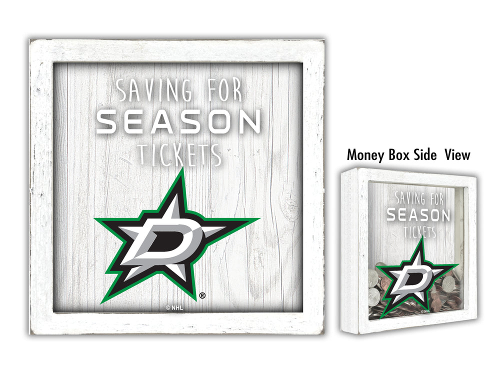 Wholesale NHL / H1059-Season Tickets Money Box / H1059-Dallas Stars