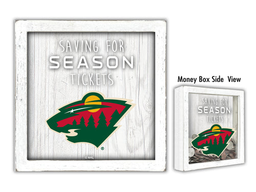 Wholesale NHL / H1059-Season Tickets Money Box / H1059-Minnesota Wild