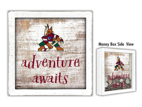 Wholesale NHL / H1061-Adventure Awaits Money Box / H1061-Arizona Coyotes