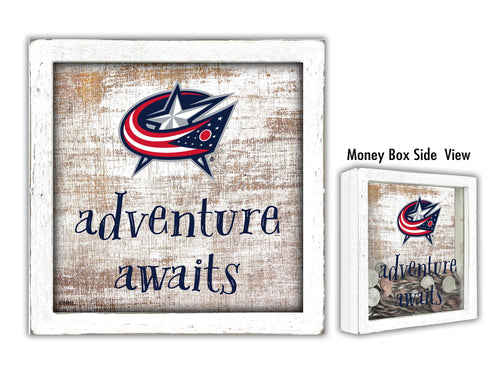 Wholesale NHL / H1061-Adventure Awaits Money Box / H1061-Columbus Blue Jackets