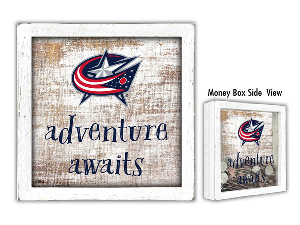 Wholesale NHL / H1061-Adventure Awaits Money Box / H1061-Columbus Blue Jackets