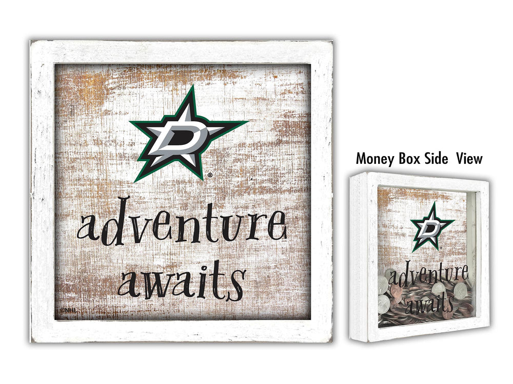 Wholesale NHL / H1061-Adventure Awaits Money Box / H1061-Dallas Stars