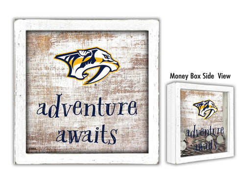 Wholesale NHL / H1061-Adventure Awaits Money Box / H1061-Nasvhille Predators