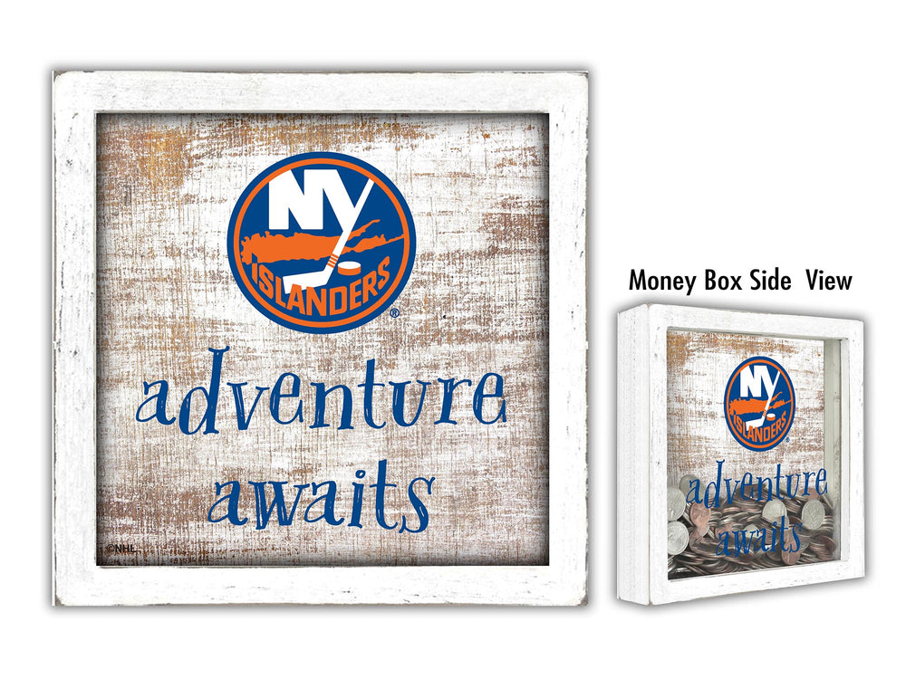 Wholesale NHL / H1061-Adventure Awaits Money Box / H1061-New York Islanders